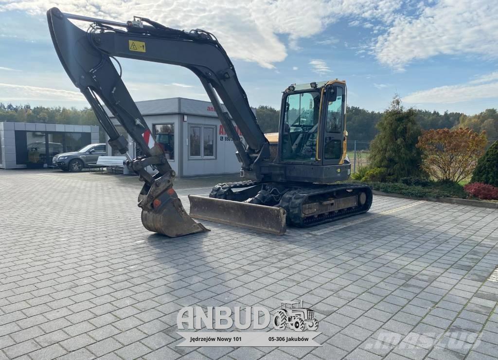 Volvo ECR 88 D Kāpurķēžu ekskavatori