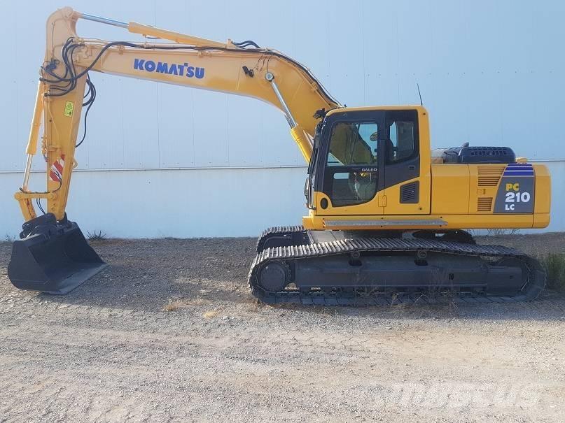 Komatsu PC 210 LC-8 Kāpurķēžu ekskavatori