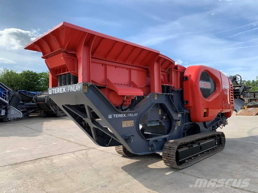 Terex Finlay J960 Mobilie drupinātāji