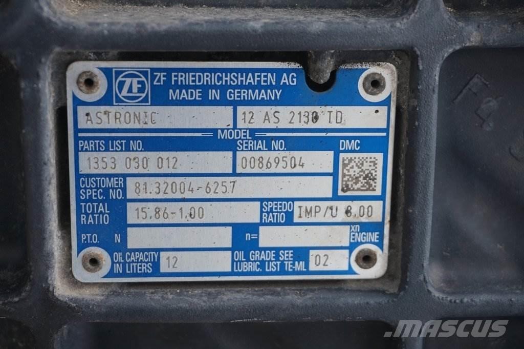 ZF 12AS2130DD TGS Pārnesumkārbas