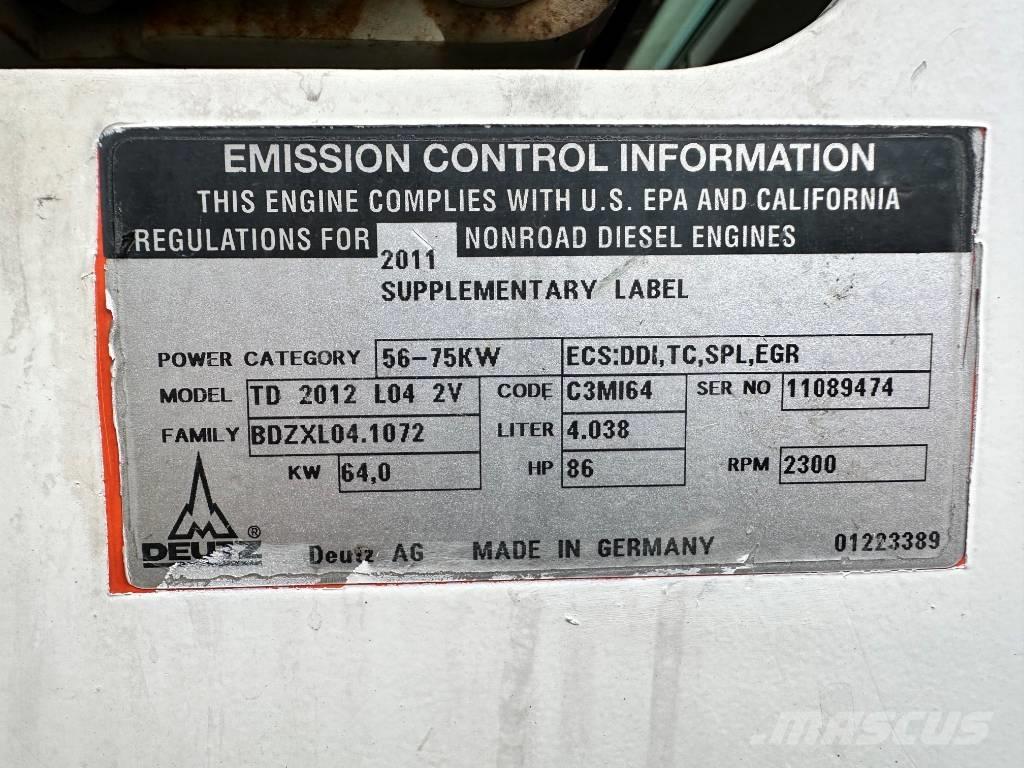 Hamm DV 70 VV Divvalču grunts veltņi