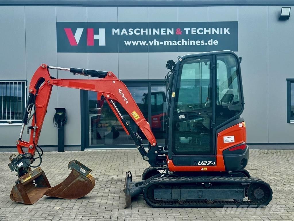 Kubota U 27-4 Mini ekskavatori < 7 t