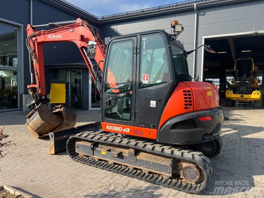 Kubota KX 080-4 Vidēja lieluma ekskavatori 7 t - 12 t
