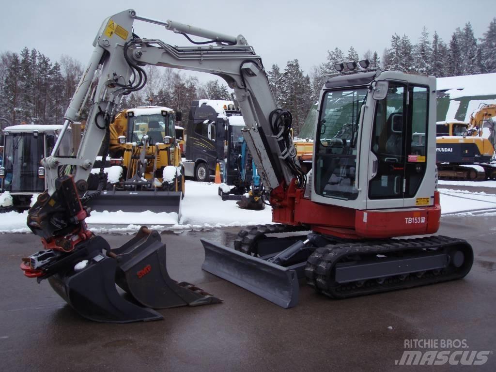 Takeuchi TB153FR Mini ekskavatori < 7 t