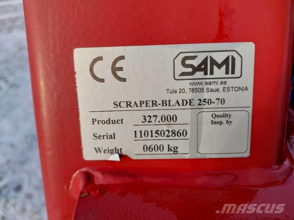 Sami 250-70 H Cita ceļu uzturēšanas un sniega novākšanas tehnika