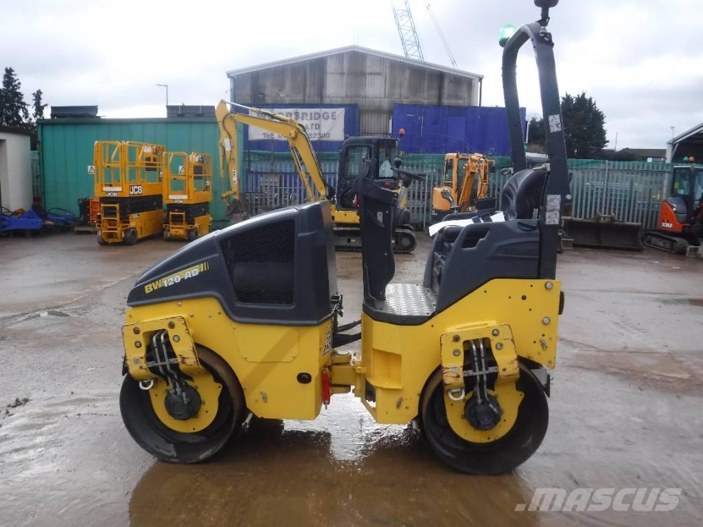 Bomag BW 120 AD-5 Divvalču grunts veltņi
