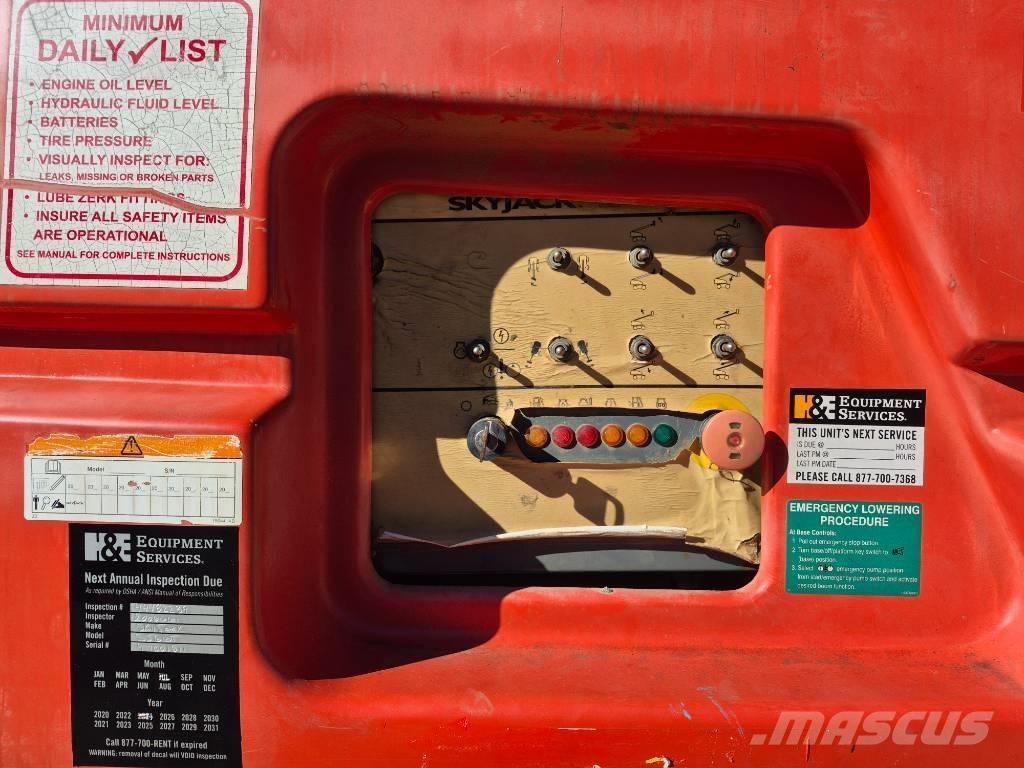 SkyJack SJ 66 T Strēles pacēlāji