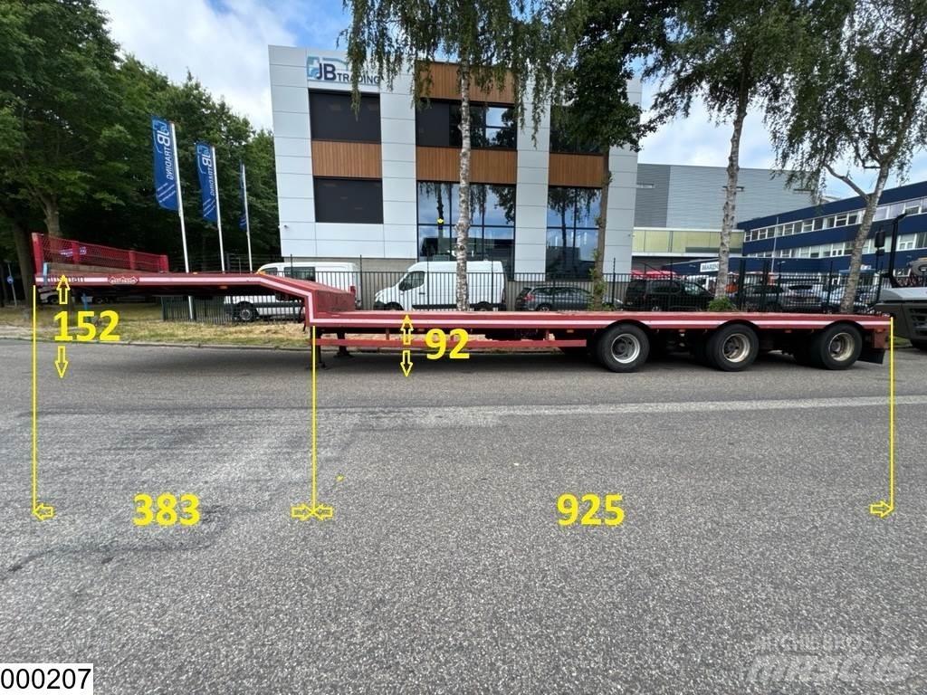 Nooteboom Lowbed Zemie treileri