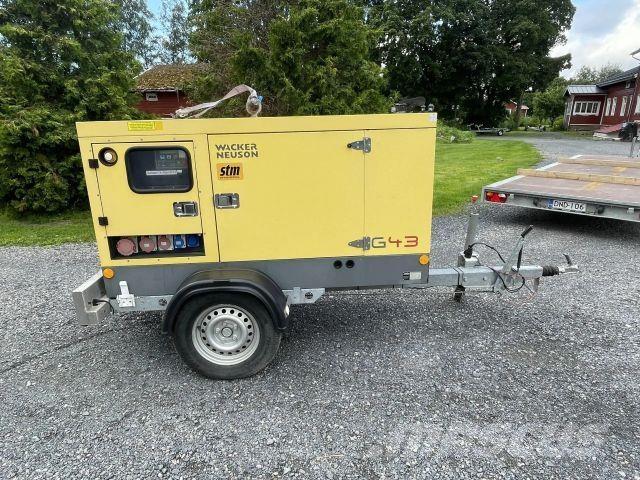Wacker Neuson G43 Dīzeļģeneratori