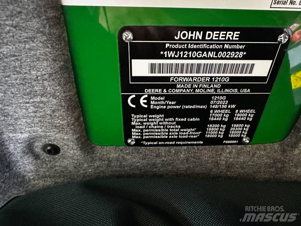 John Deere 1210 G Forvarderi