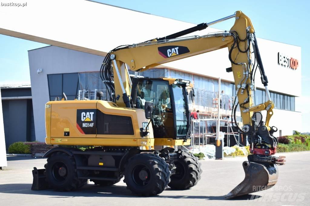 CAT M314F Ekskavatori uz riteņiem