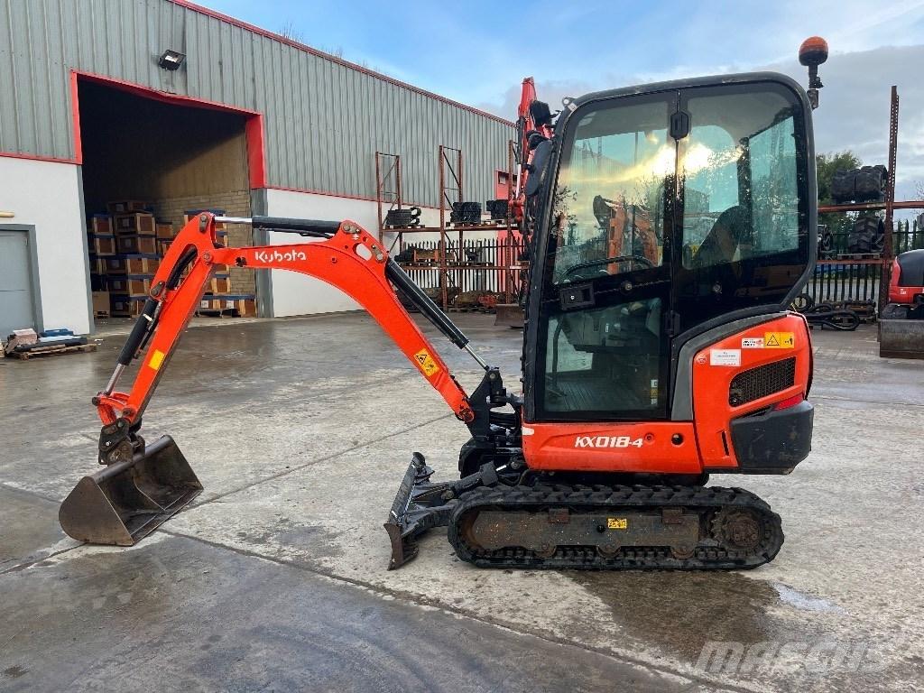Kubota KX 018-4 Mini ekskavatori < 7 t
