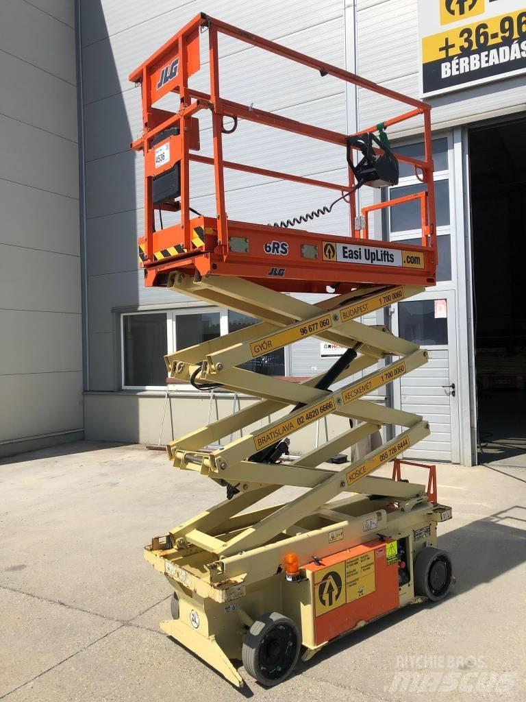 JLG 6 RS Šķerveida pacēlāji