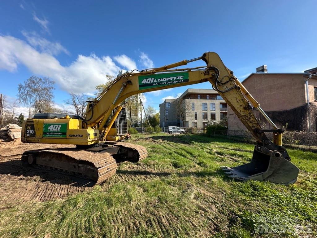 Komatsu PC 210 LC-8K Kāpurķēžu ekskavatori