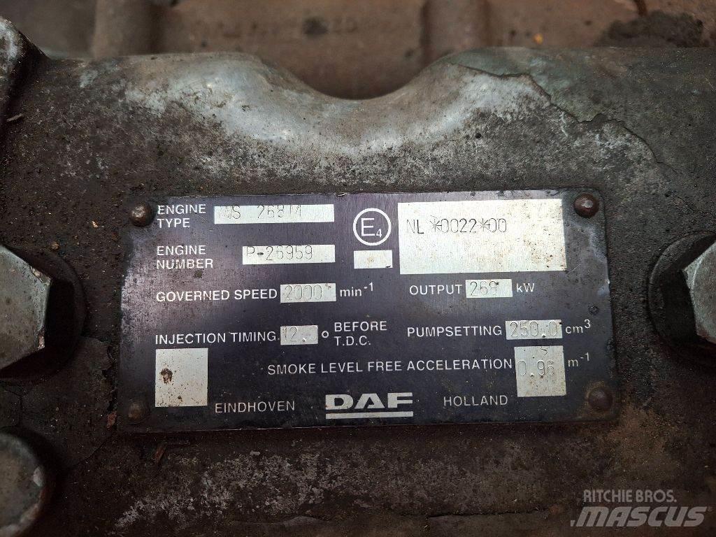 DAF WS268M Dzinēji