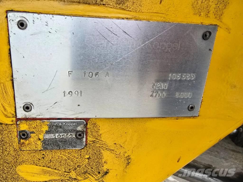 O&K F 106 A  6x6 Greideri