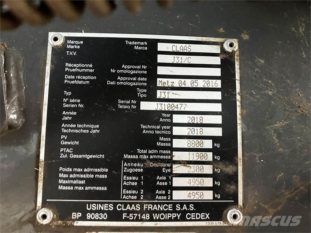 CLAAS 5200 FC Ķīpu preses