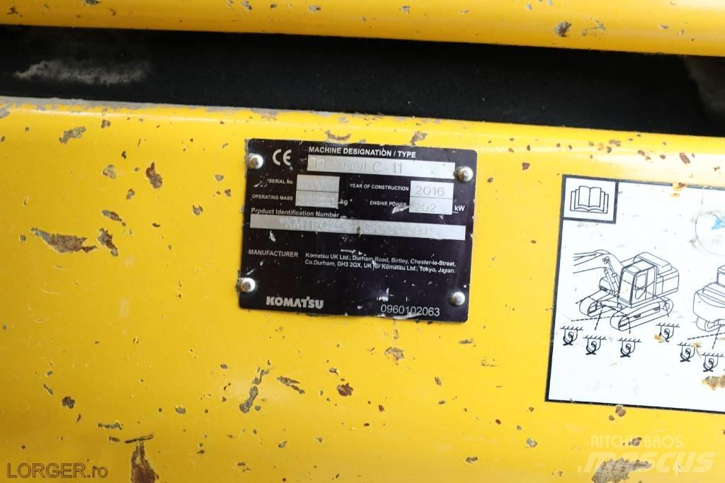 Komatsu PC 360 LC - 11 Kāpurķēžu ekskavatori