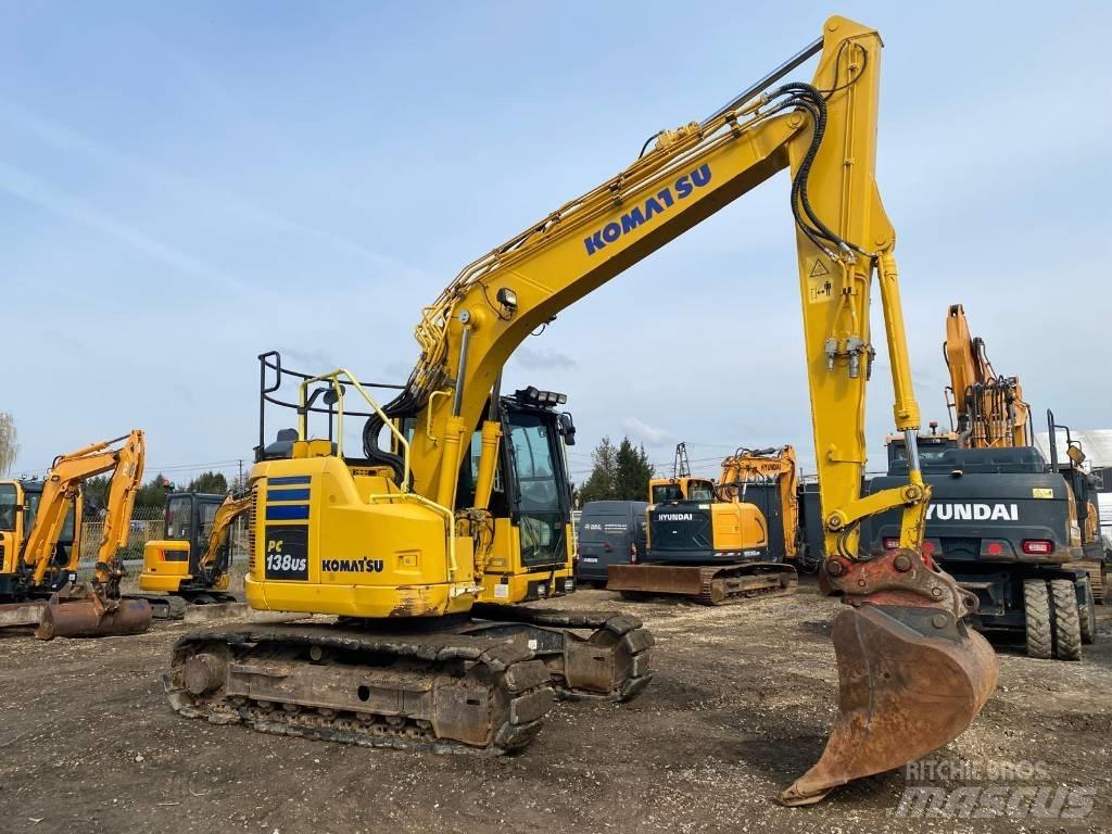 Komatsu PC 138 US Kāpurķēžu ekskavatori