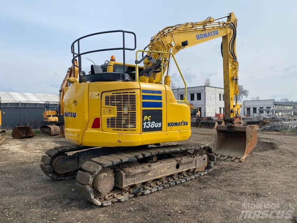 Komatsu PC 138 US Kāpurķēžu ekskavatori