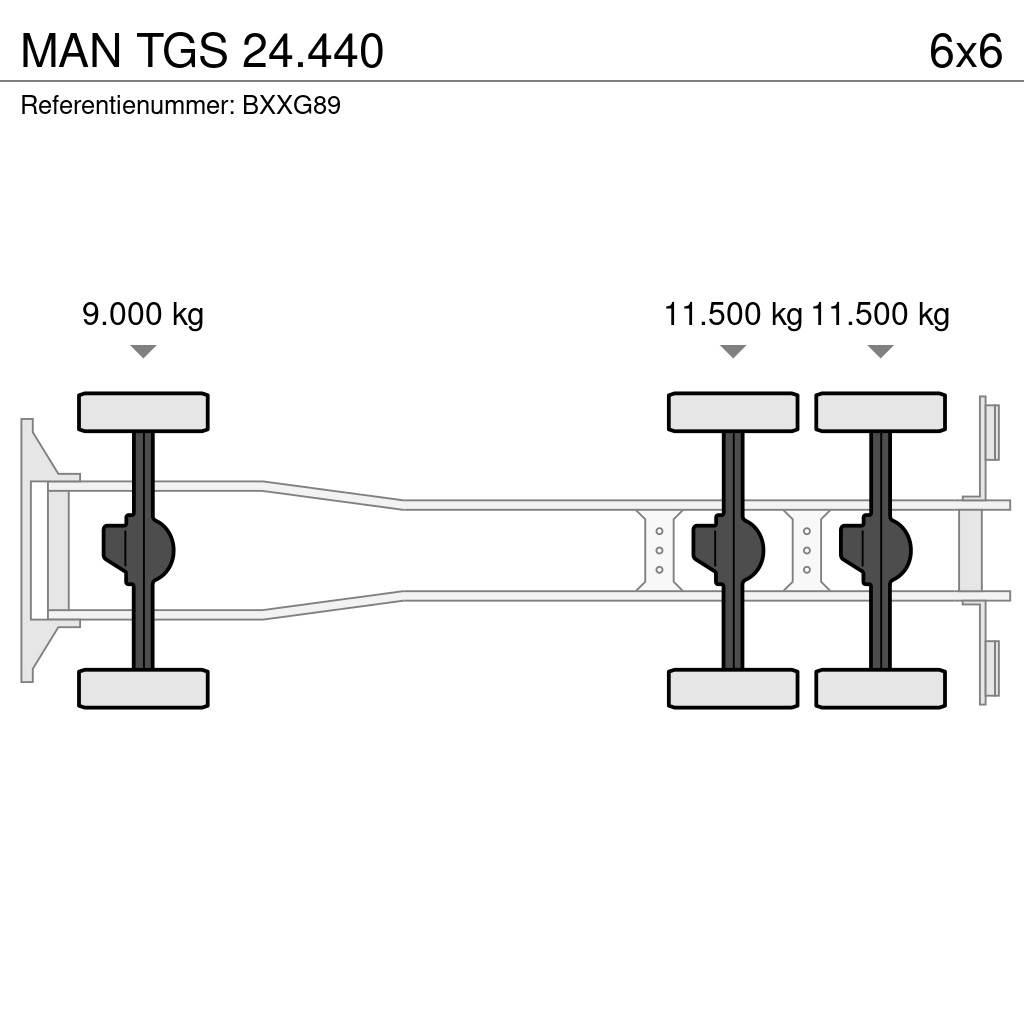 MAN TGS 24.440 Treileri ar āķi