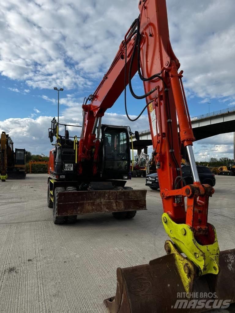 Hitachi ZX 145 W-6 Ekskavatori uz riteņiem