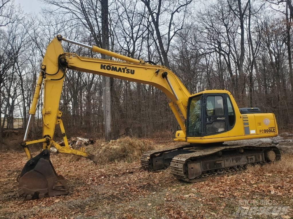 Komatsu PC200LC Kāpurķēžu ekskavatori