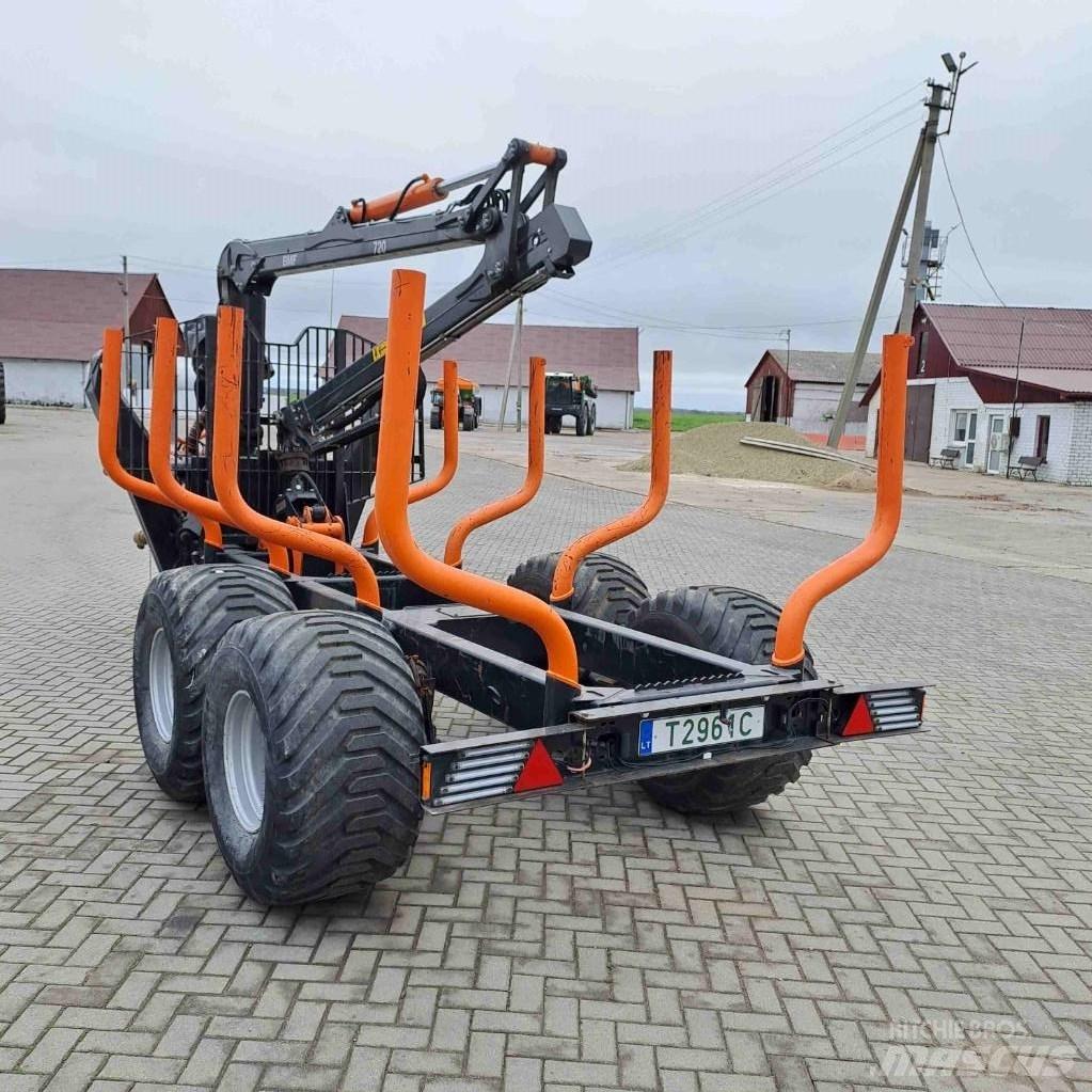 BMF 720 Kokvedēju piekabes