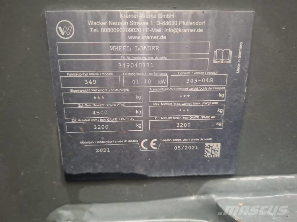 Kramer 5065 Iekrāvēji uz riteņiem