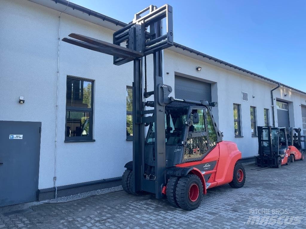 Linde H80T-03/1100 LPG tehnika