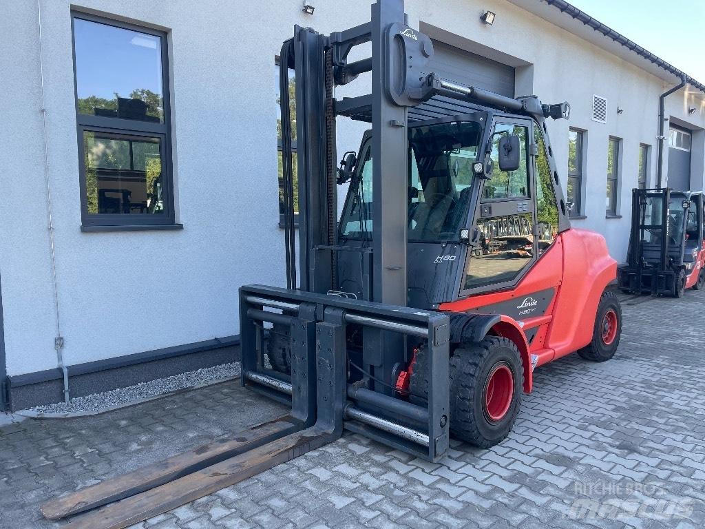 Linde H80T-03/1100 LPG tehnika