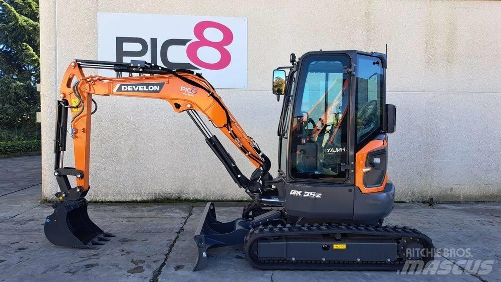 Develon DX 35 Z-7 Mini ekskavatori < 7 t