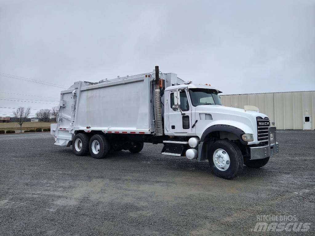 Mack GRANITE GU713 Atkritumu izvešanas transports