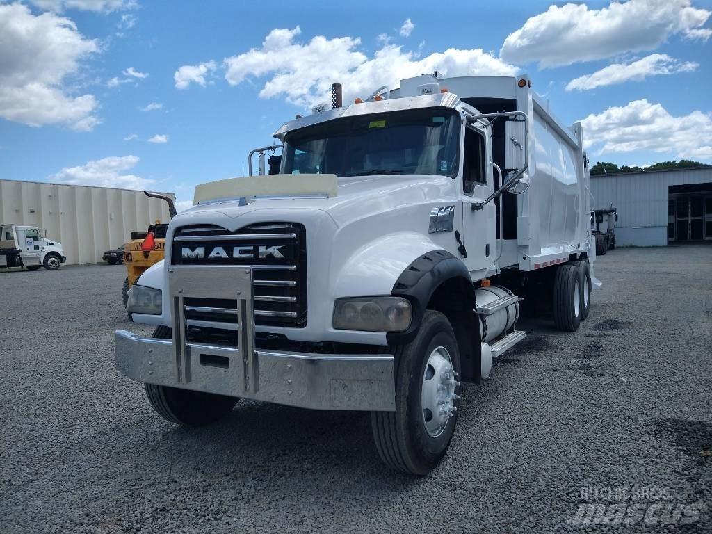 Mack GRANITE GU713 Atkritumu izvešanas transports