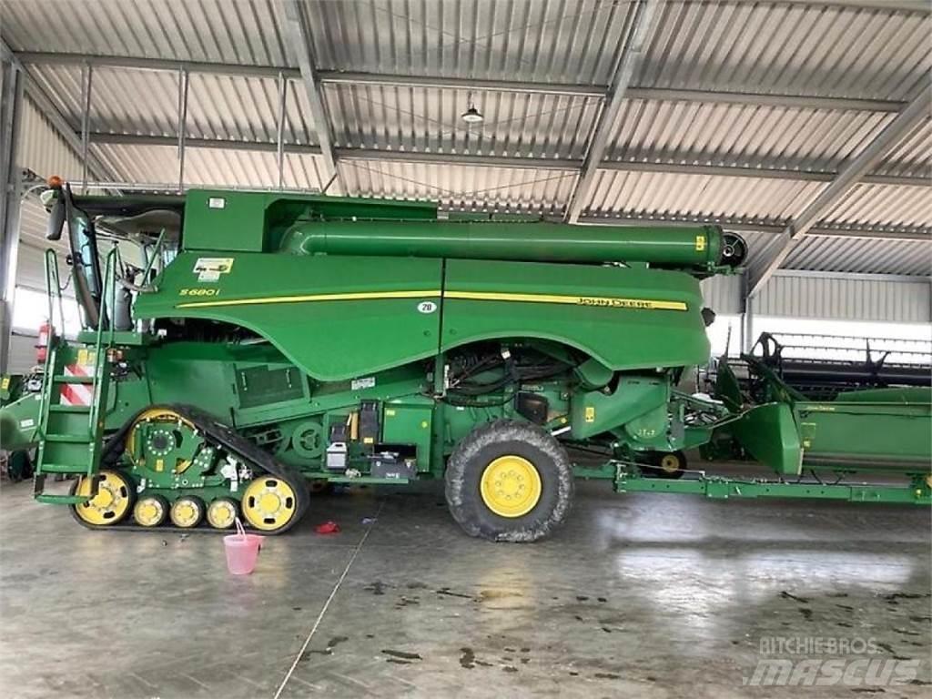 John Deere S 680 Ražas novākšanas kombaini