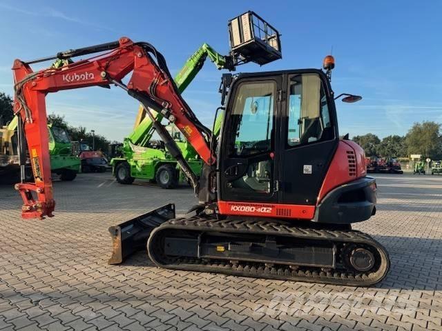 Kubota KX080-4a2 Vidēja lieluma ekskavatori 7 t - 12 t