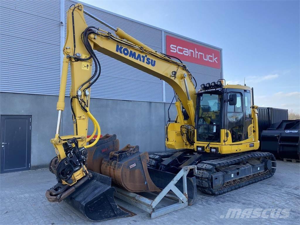 Komatsu PC138US-11 Kāpurķēžu ekskavatori
