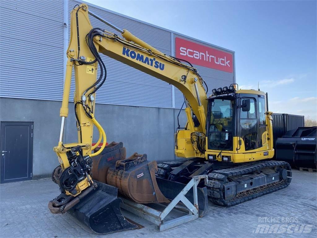 Komatsu PC138US-11 Kāpurķēžu ekskavatori
