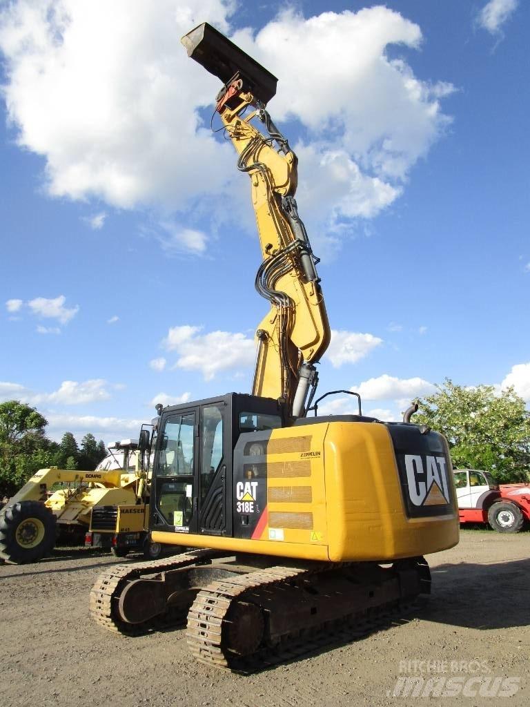 CAT 318 E L Kāpurķēžu ekskavatori