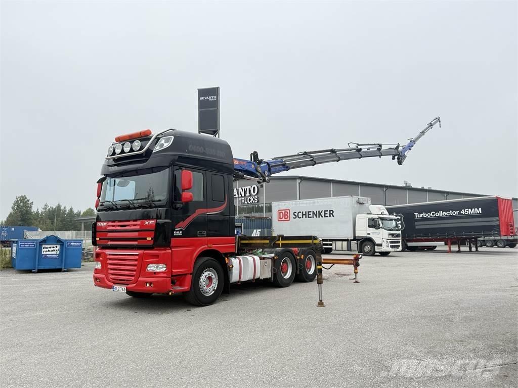 DAF XF105.510 6X4 Smagās mašīnas ar celtni