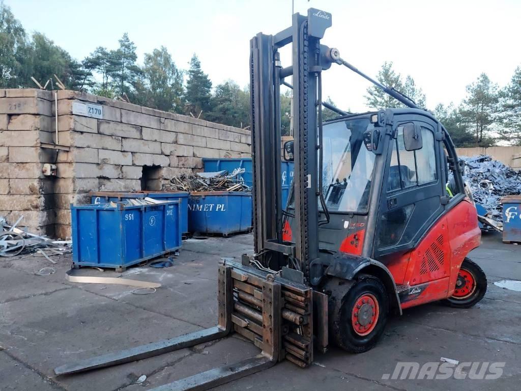 Linde H50D-02 Tehnika ar dīzeļa dzinēju