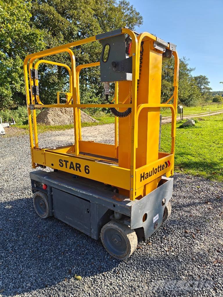 Haulotte Star 6 Vertikālie pacēlāji