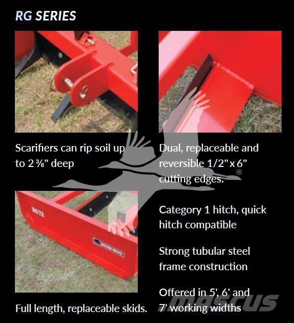 Bush Hog RG72 Būvniecība- Citi