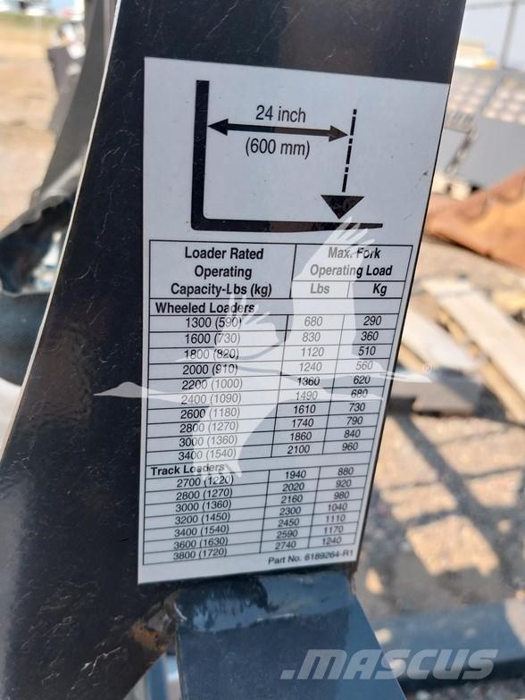 CASE 55A-FFB Dakšas
