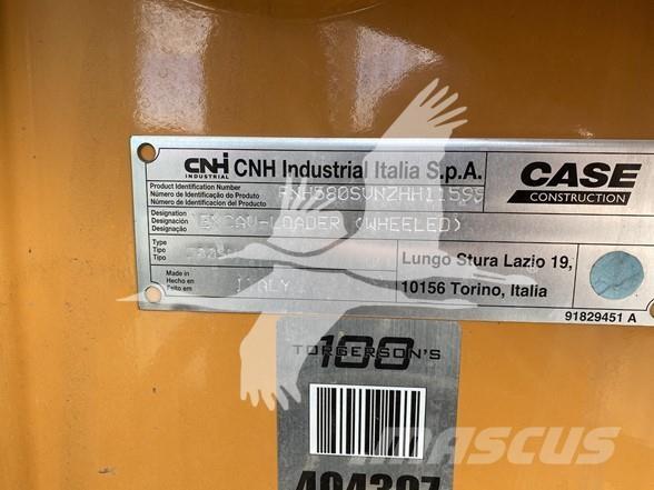 CASE 580SV Ekskavatori-iekrāvēji