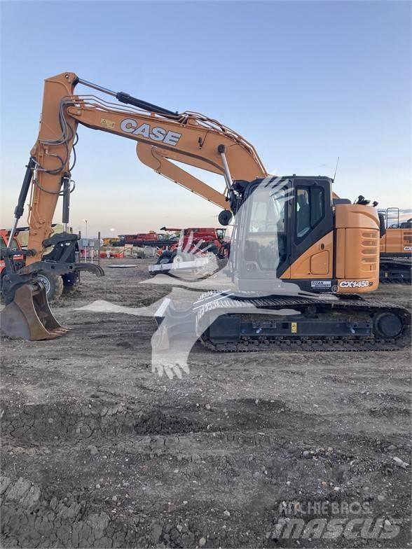 CASE CX145DSR Kāpurķēžu ekskavatori
