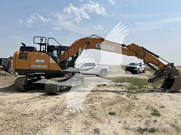 CASE CX160D Kāpurķēžu ekskavatori