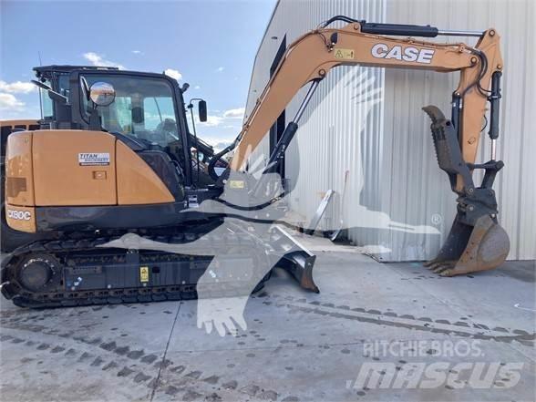 CASE CX80C Kāpurķēžu ekskavatori