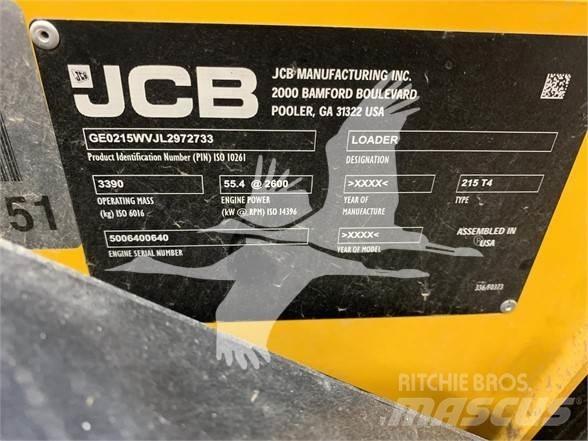 JCB 215 Lietoti riteņu kompaktiekrāvēji