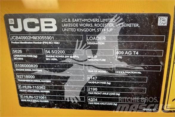 JCB 409 Iekrāvēji uz riteņiem